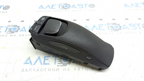 Joystick de comandă afișaj Lexus RX350 RX450h 10-15 maro închis, piele crestă