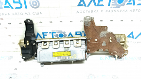 Подушка безопасности airbag коленная водительская левая Lexus RX350 RX450h 10-15 бежевый, ржавый пиропатрон