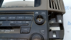 Головное устройство с управлением климата Lexus RX300 98-03 темно-бежевый, царапины, отсутствует накладка кнопки