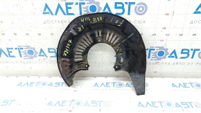 Кожух тормозного диска передний правый Lexus RX350 RX450h 10-15 ржавый