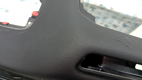 Торпедо передняя панель без AIRBAG BMW X5 G05 19-23 черная, тычки, вмятины