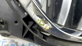 Решетка радиатора grill в сборе BMW X5 G05 19-23 с жалюзи дефлектором радиатора 3.0T с моторчиком, X-LINE, под камеру 360, хром, песок, вздулся хром