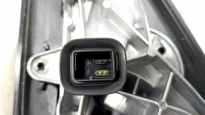 Зеркало боковое левое в сборе BMW X5 G05 19-23 5 пинов, поворотник, подогрев, память, автозатемнение, BSM, белое, потерто