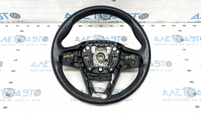 Volan gol BMW X5 G05 19-23 piele neagra cu incalzire sub petale, Sport, zgarieturi, taiat