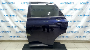 Дверь в сборе задняя левая Lexus RX450h 10-15 hybrid, синий 8U0, тычки