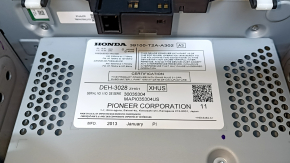 CD-changer, Радио, Магнитофон в сборе Honda Accord 13-17 с дефлекторами, полез хром