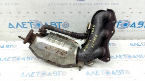 Galerie de evacuare fata cu catalizator Lexus RX450h 10-15 cu teava, ruginita