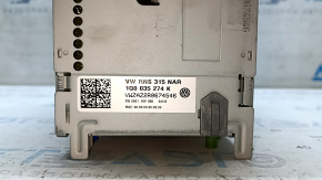 Монитор, дисплей, навигация VW Beetle 12-19 царапины, отсутствует накладка кнопки