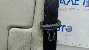 Заднее сидение центральное Volvo XC90 16-23 кожа серая под 3 ряда, с ремнем, под химчистку, царапины, примято
