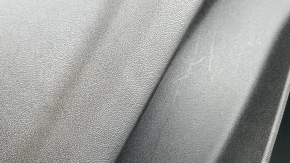 Garnitura portiera fata dreapta BMW X5 G05 19-23 piele neagra, insert lemn Alu Mesheffect, cotiera piele neagra, cu maner si tampoane cap la cap, dent, zgarieturi