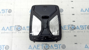 Плафон освещения передний BMW X5 G05 19-26 под панораму, черный, царапина