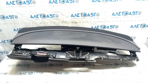 Торпедо передняя панель с AIRBAG Tesla Model 3 18- кожа черн, с накладкой под динамики, ржавый пирапатрон