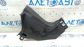 Накладка передней стойки нижняя правая Nissan Rogue 21-22 черная S US built