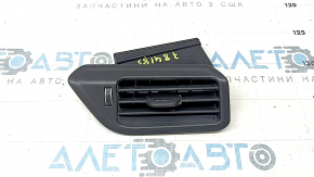 Deflector canal aer stâlp central dreapta BMW X5 G05 19-24 negru, suport rupt
