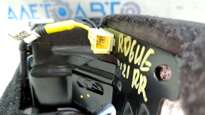 Подушка безопасности airbag заднего правого сиденья Nissan Rogue 21-26 кожа, черная
