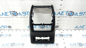 Накладка центральной консоли задняя BMW X5 G05 19-20 черная