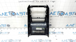 Накладка центральной консоли задняя BMW X5 G05 19-20 черная