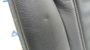 Спинка заднего ряда 2 ряд левая BMW X5 G05 19-22 под 2 ряда, кожа черная, с ремнем, под чистку, вмятины