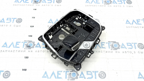 Шифтер КПП с ручкой BMW X5 G05 19-22 под парктроники и stop-go, воздух под стеклом, царапины