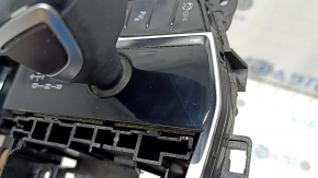 Шифтер КПП с ручкой BMW X5 G05 19-22 под парктроники и stop-go, воздух под стеклом, царапины