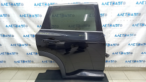 Дверь в сборе задняя правая Nissan Rogue 21-26 S, SV черный KH3, тычка