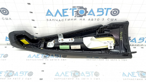 Подушка безопасности airbag заднего левого сиденья BMW X5 G05 19-23 кожа черная, царапина