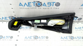 Подушка безопасности airbag заднего правого сиденья BMW X5 G05 19-23 кожа черная, примята