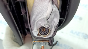 Подушка безопасности airbag заднего правого сиденья BMW X5 G05 19-23 кожа черная, примята