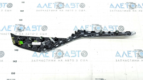 Молдинг обшивки двери задней правой BMW X5 G05 19-23 под дерево Fineline Stripe, с подсветкой, царапины