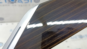 Молдинг обшивки двери передней левой BMW X5 G05 19-23 под дерево Fineline Stripe, с подсветкой, царапины