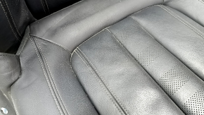Обшивка водительского сиденья BMW X5 G05 19-22 кожа черная, с подогревом, Sport, под химчистку, отрезаны фишки, царапина
