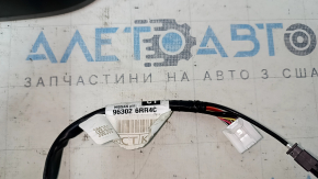 Зеркало боковое левое в сборе Nissan Rogue 21-23 SV, 11+1 пинов, камера, BSM, поворотник, черное, царапины