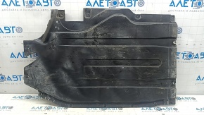 Защита днища задняя правая BMW X5 G05 19-23 вмятинки, надрывы, надорвано крепление