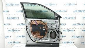 Дверь в сборе передняя левая Toyota Highlander 14-19 keyless, серебро 1J9, отсутствует фишка на подсветку, царапины