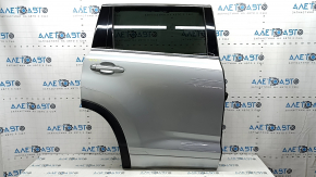 Дверь в сборе задняя правая Toyota Highlander 14-19 тонировка, серебро 1J9, тычка