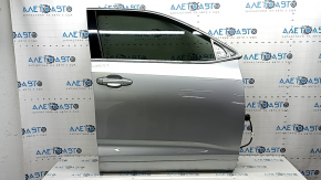 Дверь в сборе передняя правая Toyota Highlander 14-19 keyless, серебро 1J9, тычка, без проводки