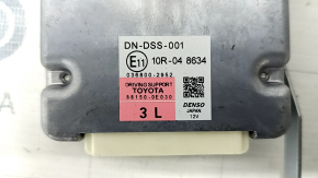 DRIVER ASSIST CONTROL MODULE Toyota Highlander 17-19