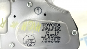 Трапеция дворников с моторчиком задняя Toyota Highlander 14-19 под открывающееся стекло