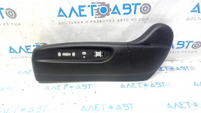 Накладка боковая водительского сидения левая Acura MDX 14-20 черная, с заглушкой