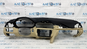 Panou frontal Torpedo cu AIRBAG BMW 3 F30 12-18 4d negru cu bej fara proiectie