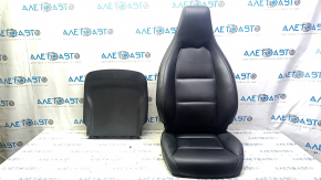 Tapițerie scaun pasager Mercedes CLA 14-19 piele neagră cu încălzire