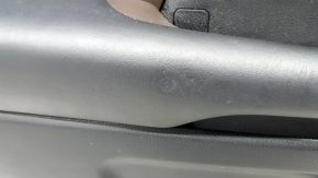 Garnitura portiera spate stanga Toyota Highlander 17-19 negru, inserare rosu inchis, mulaj gri, cu perdea, zgarieturi