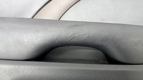 Garnitura portiere fata stanga Toyota Highlander 17-19 negru, inserare rosu inchis, mulaj gri, zgarieturi