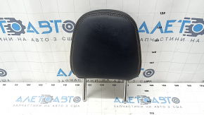 Tetiera fata stanga Toyota Highlander 14-19 piele neagra, cusaturi maro