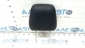 Tetiera fata dreapta Toyota Highlander 14-19 piele neagra, cusaturi maro