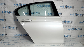 Дверь в сборе задняя правая BMW 3 F30 12-18 белый A96 царапина, тычка