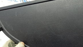 Крышка бокса багажника левая Toyota Highlander 14-19 черная, протерта