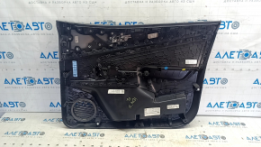Garnitura portiere fata stanga Volkswagen ID.4 21-23 negru, piele gri cotiera, insert argintiu