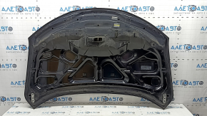 Капот голый Nissan Rogue 14-20 алюминий, черный G41, вмятины, тычки