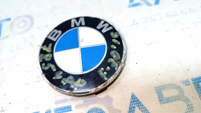 Центральный колпачок на диск BMW 3 F30 12-18 68/64мм тип 1, короткие защелки, коррозия